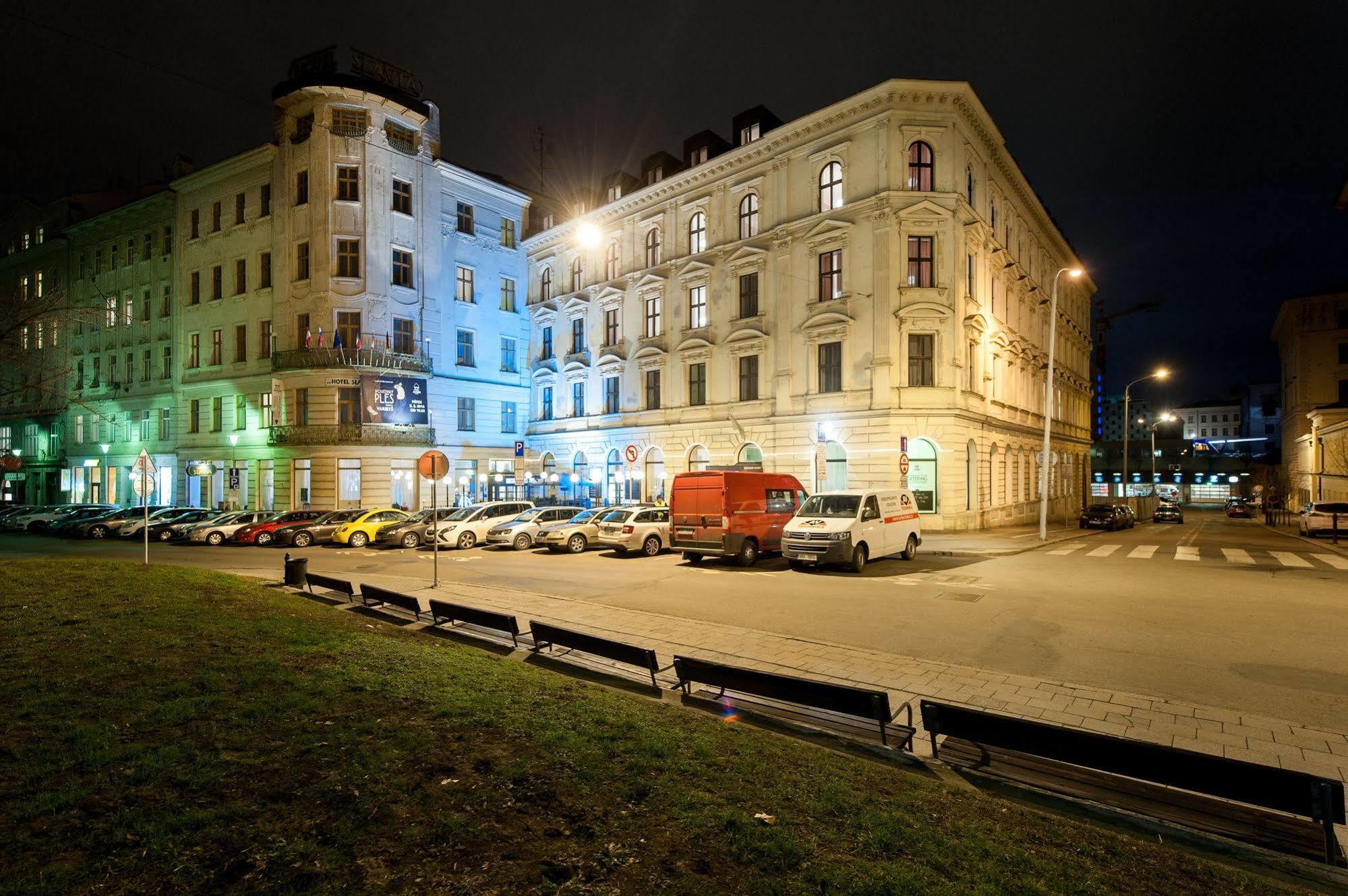 Hotel Slavia 布尔诺 外观 照片